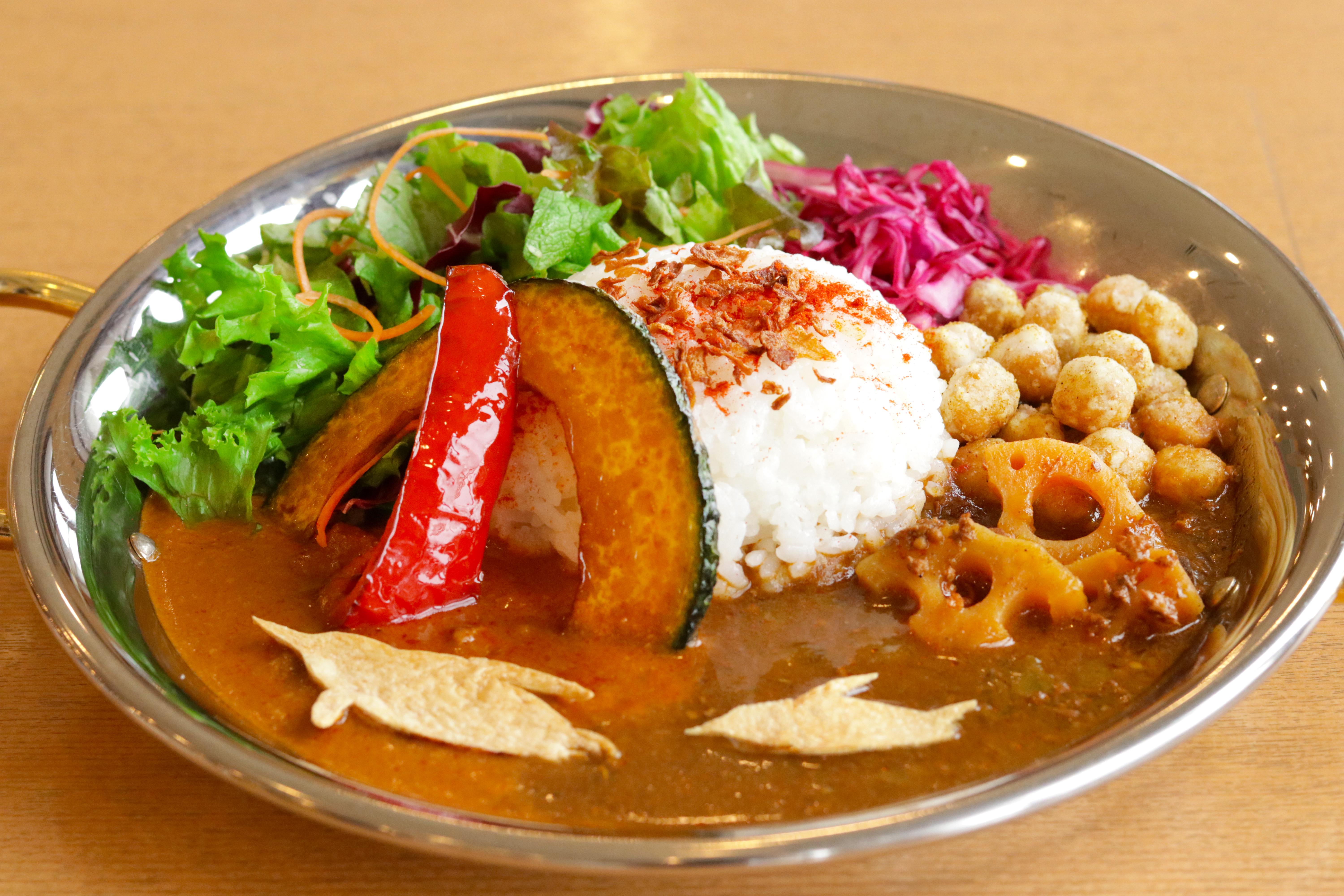 2種のいろどりカレー